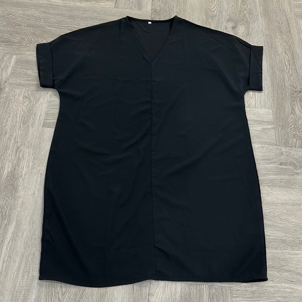 Black oversized dress from Amazon
